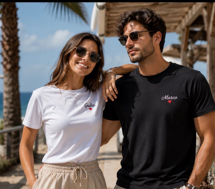 T-shirt Ricamata Personalizzata