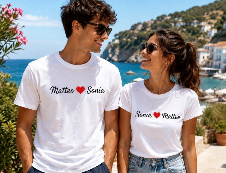 T-shirt Ricamata Personalizzata
