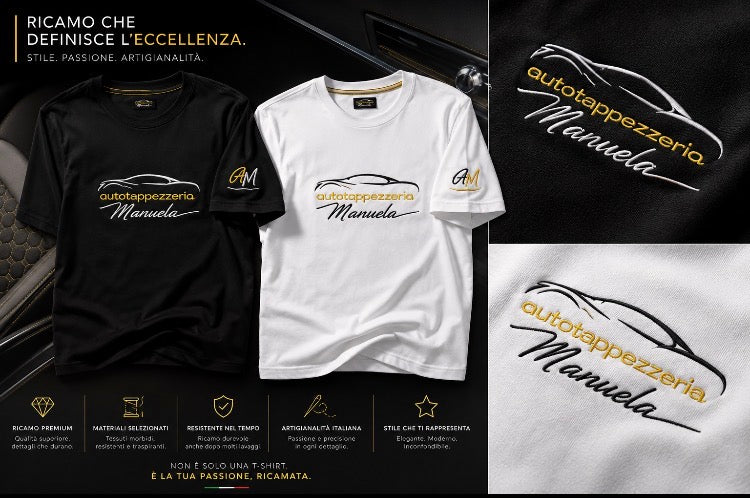 T-shirt Ricamata Personalizzata